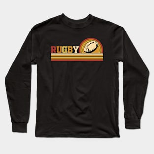 Rugby Sport Vintage For Rugby Player Team Coach Rugby Lover Long Sleeve T-Shirt